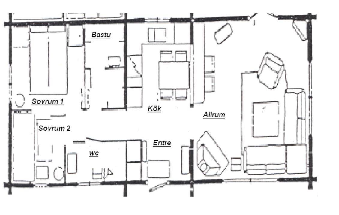 Bjoernbyn Apartment Salen  Ngoại thất bức ảnh